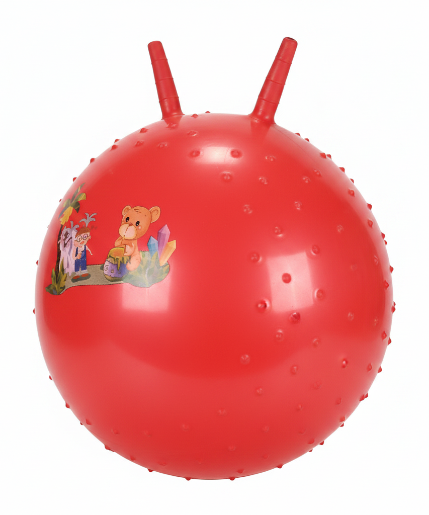 Red Textured Character Hopper Ball ( 45 cm )