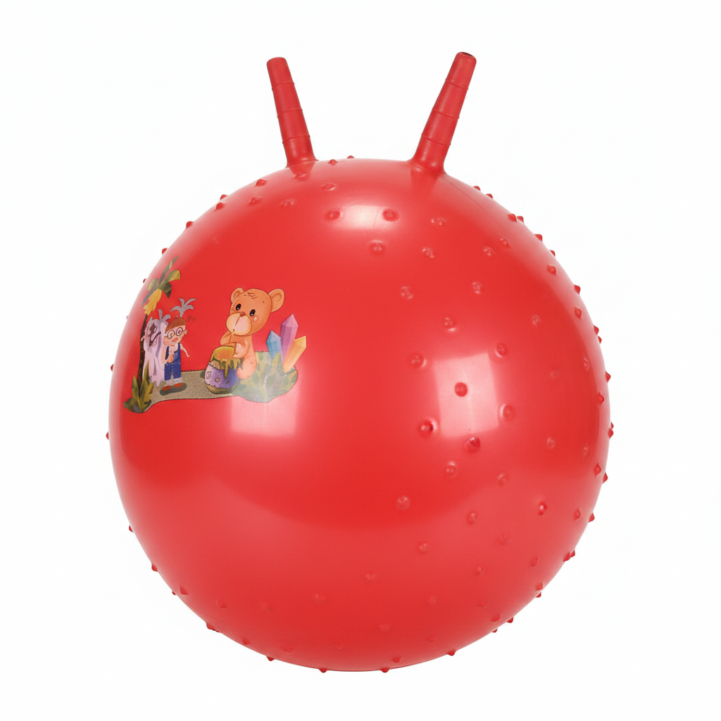 Red Textured Character Hopper Ball ( 45 cm )