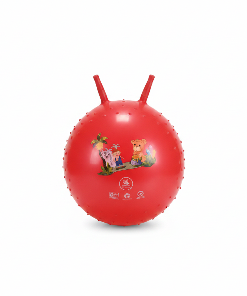 Red Textured Character Hopper Ball ( 45 cm )