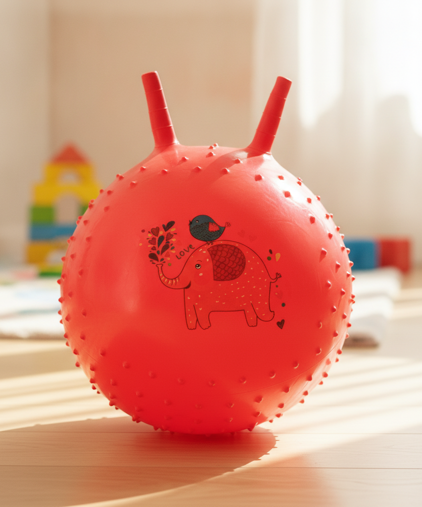 Red Elephant & Bird Kids' Hopper Ball