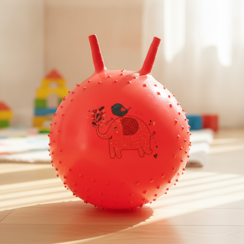 Red Elephant & Bird Kids' Hopper Ball