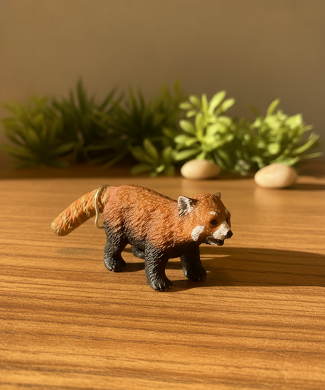 Red Panda Figurine Keychain