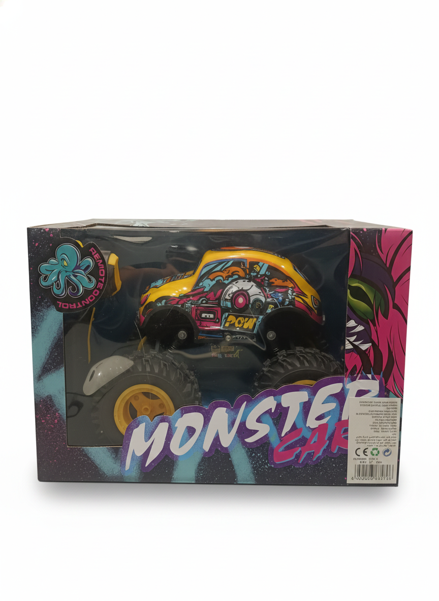 Remote Control Graffiti Monster Car