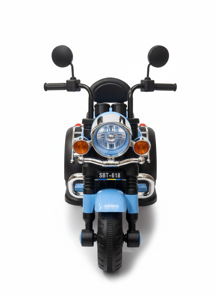 SBT-618 Kids' Electric Ride-On 3-Wheel Motorcycle