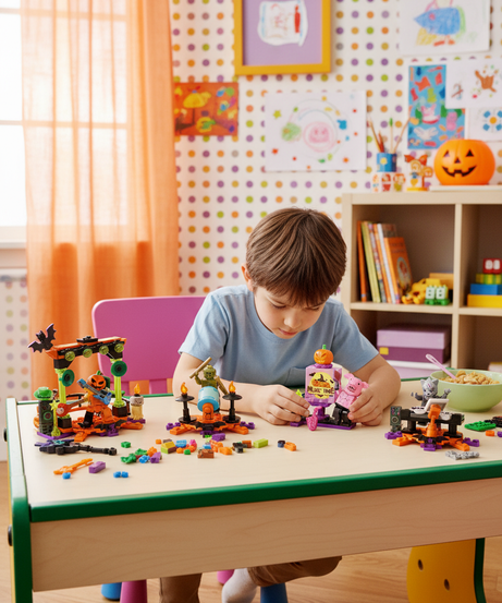 SEMBO BLOCK NIGHT MAGOGIAL Collection Halloween Lego