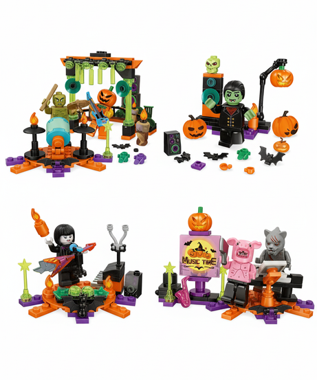 SEMBO BLOCK NIGHT MAGOGIAL Collection Halloween Lego