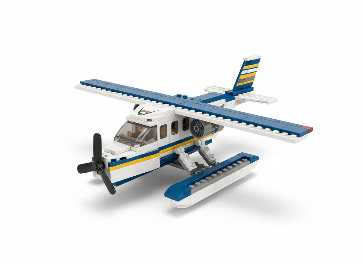 SLUBAN Aviation M38-B0361 Seaplane Building Blocks