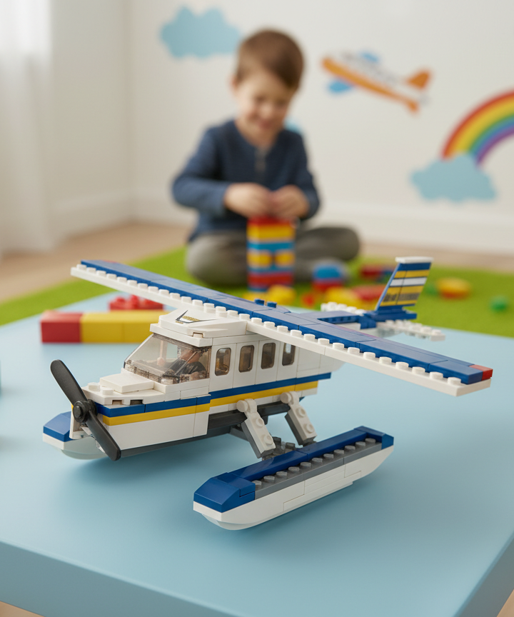 SLUBAN Aviation M38-B0361 Seaplane Building Blocks