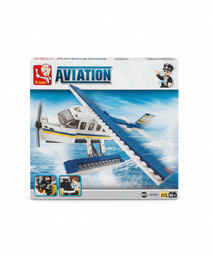 SLUBAN Aviation M38-B0361 Seaplane Building Blocks