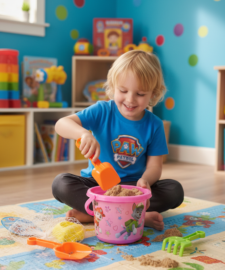 SMART TOYS Paw Patrol Beach Bucket & Sand Play Set