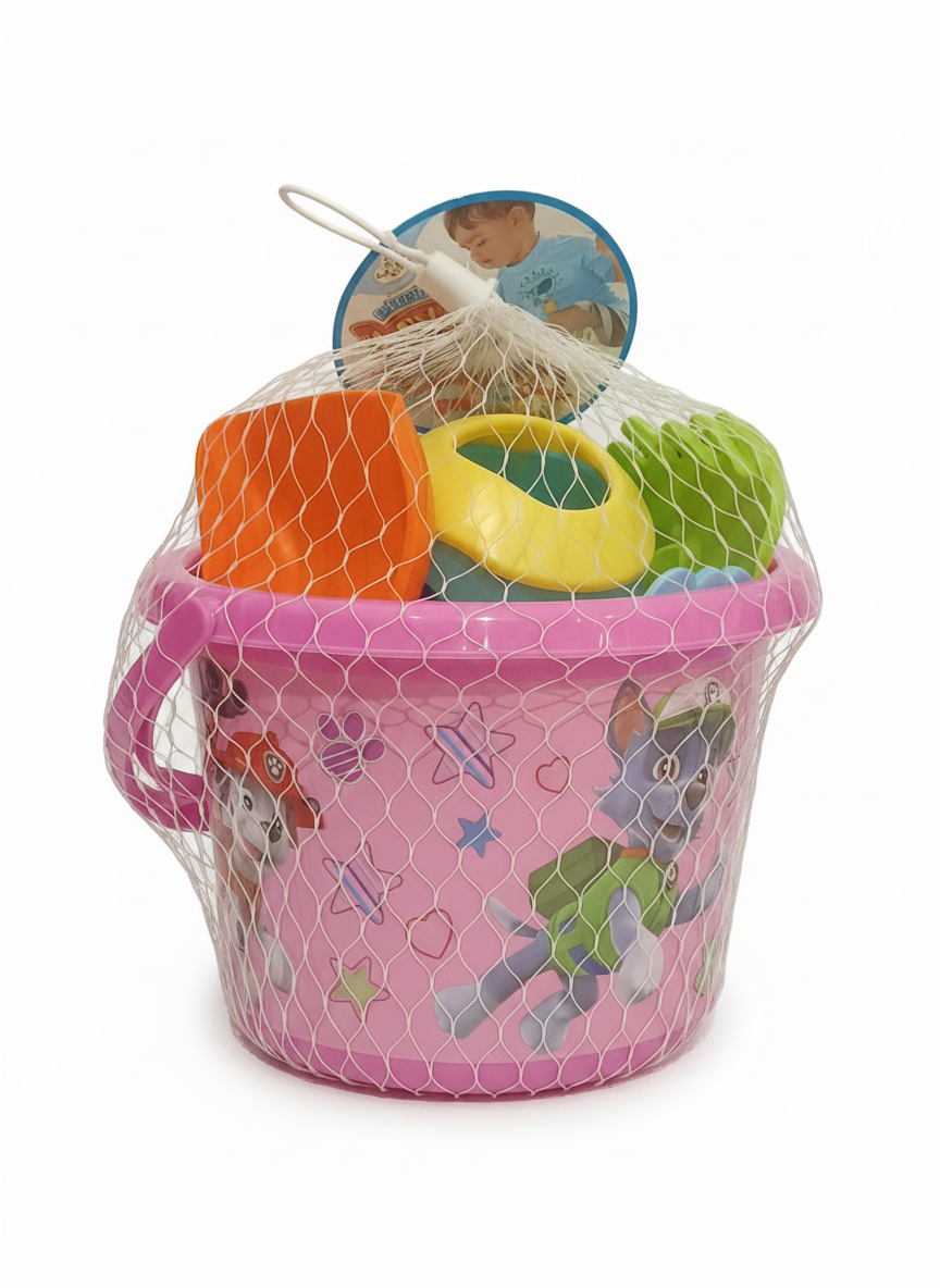 SMART TOYS Paw Patrol Beach Bucket & Sand Play Set