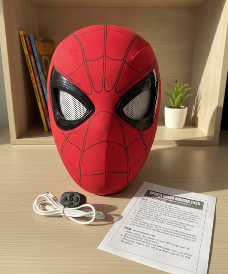 SPIDER MASK MOVING EYES