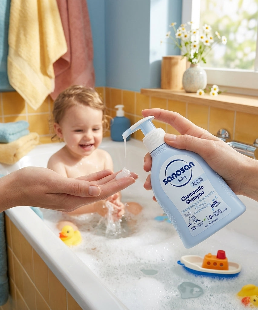 Sanosan Baby Chamomile Shampoo , 200 ML