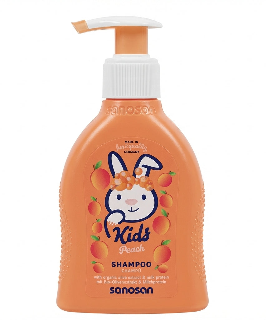 Sanosan Kids Peach Shampoo, 200 ML