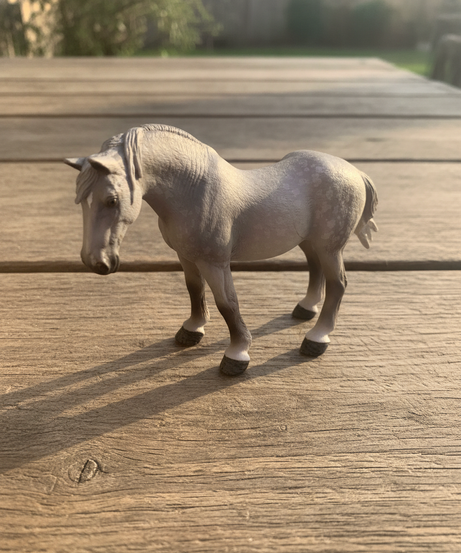 Schleich Dappled Grey Horse Figurine