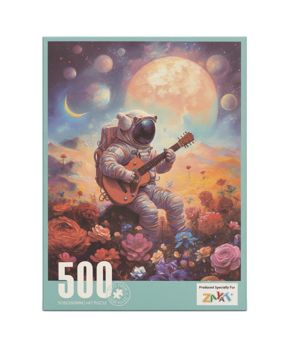 Silky Touch 500 Piece Art Puzzle