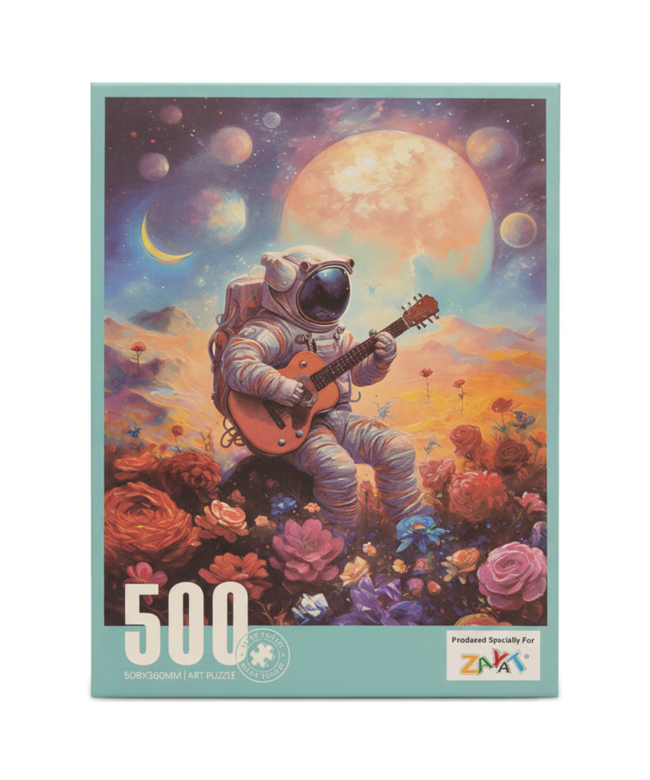 Silky Touch 500 Piece Art Puzzle