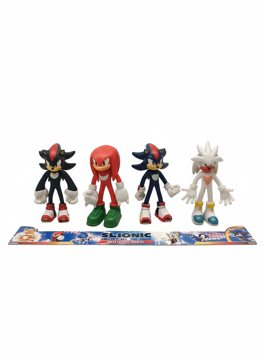 Slionic Collectible Action Figures 4-Pack