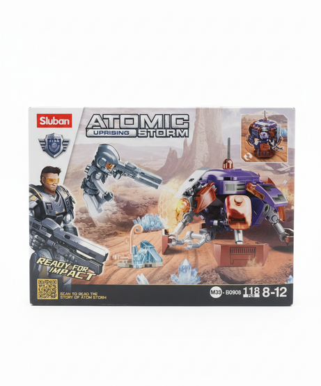 Sluban Atomic Uprising Storm Building Block Set M38-B0908