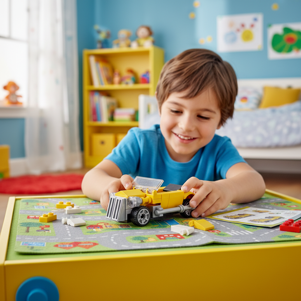 Sluban BUILDER M38-B0920D Yellow Roadster