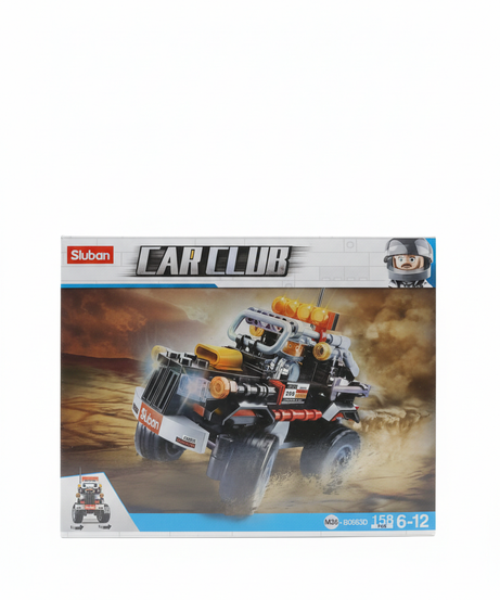 Sluban Car Club M38-B0663D Off Road Rally Vehicle Building Blocks