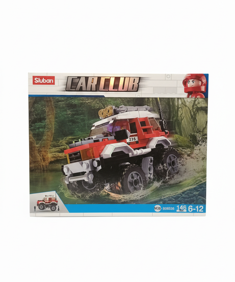 Sluban Car Club Off Road Racing Vehicle 035 Building Blocks Set