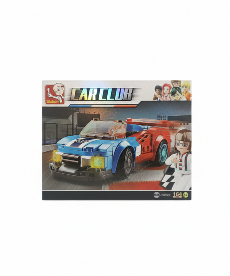 Sluban Car Club Race Car Building Blocks Set