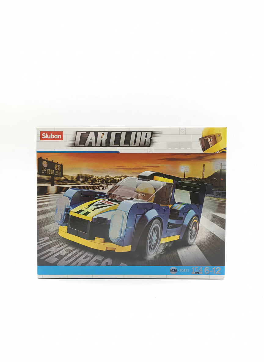 Sluban Car Club Race Car Building Set M38-B0673