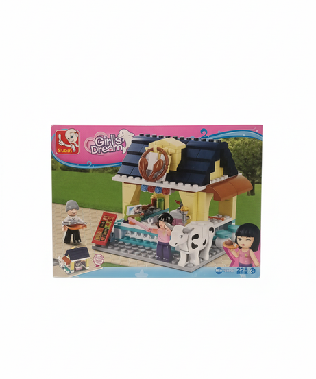 Sluban Girl's Dream BBQ Restaurant Building Blocks