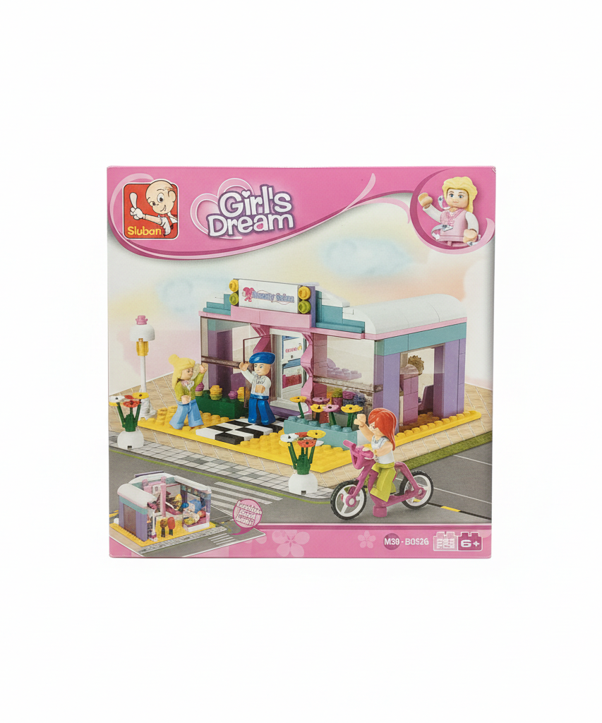 Sluban Girl's Dream Beauty Salon Building Blocks Set M38-B0526