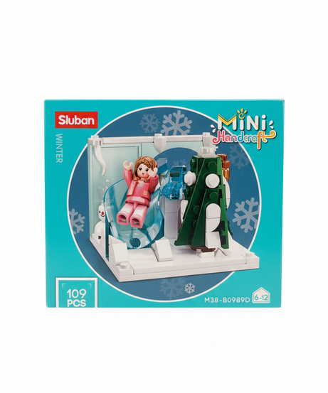 Sluban MiNi Handicraft Winter Building Set M38-B0989D