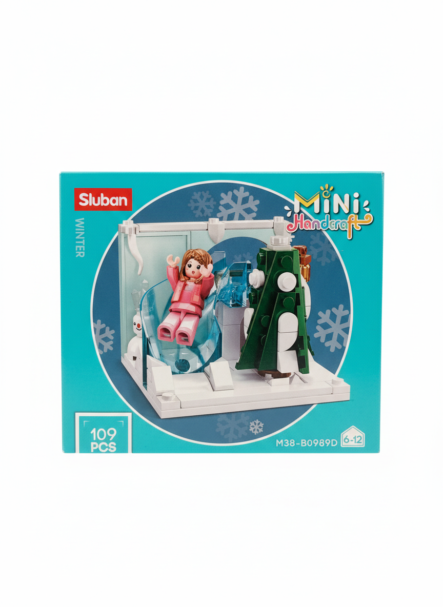 Sluban MiNi Handicraft Winter Building Set M38-B0989D