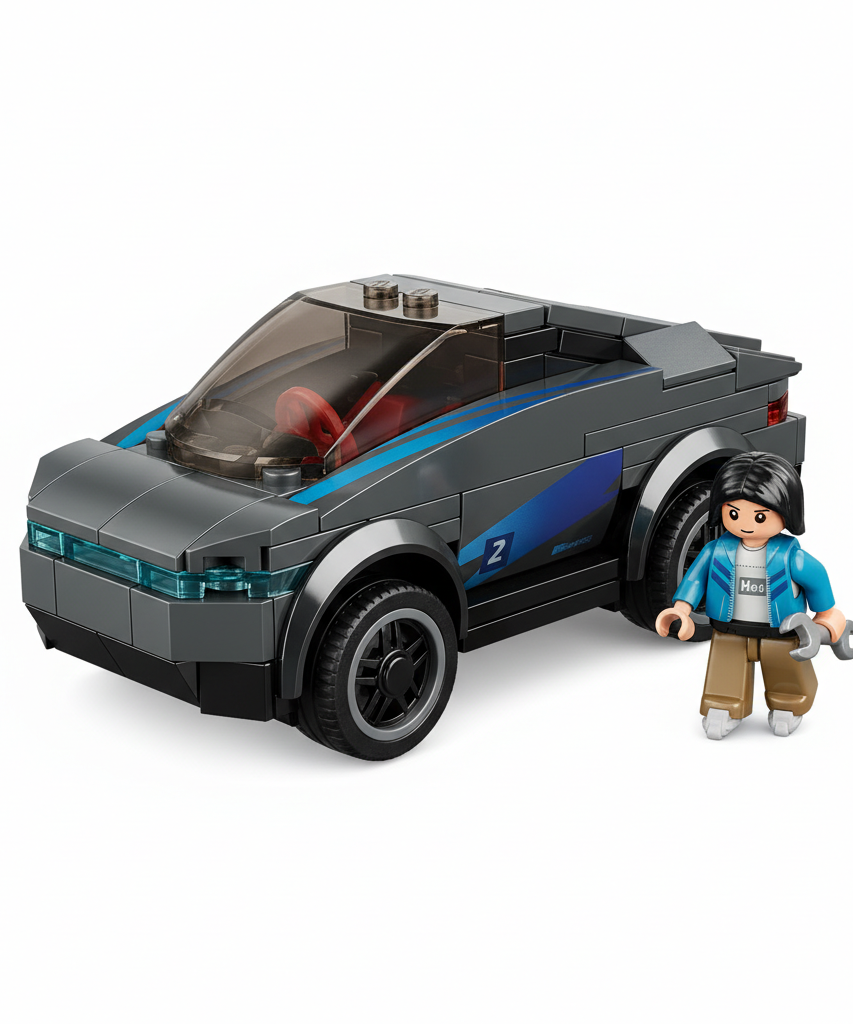 Sluban TOWN Modern Car Building Block Set M38-B0901