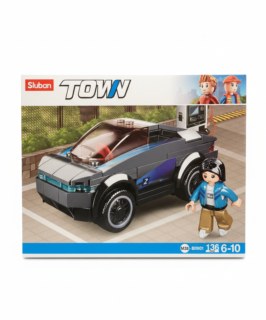 Sluban TOWN Modern Car Building Block Set M38-B0901