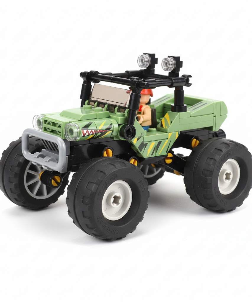 Sluban TOWN Monster Truck Building Blocks Set M38-B1106