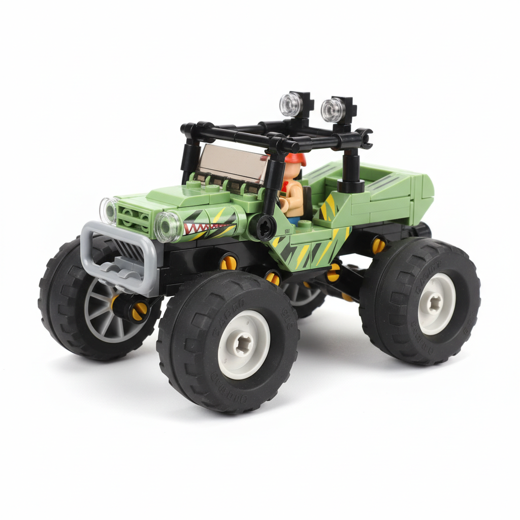 Sluban TOWN Monster Truck Building Blocks Set M38-B1106