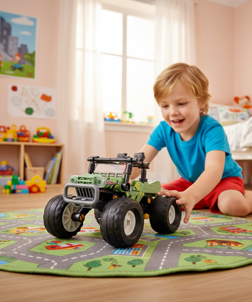 Sluban TOWN Monster Truck Building Blocks Set M38-B1106