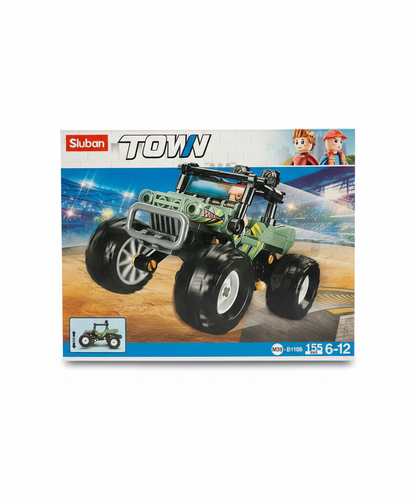 Sluban TOWN Monster Truck Building Blocks Set M38-B1106