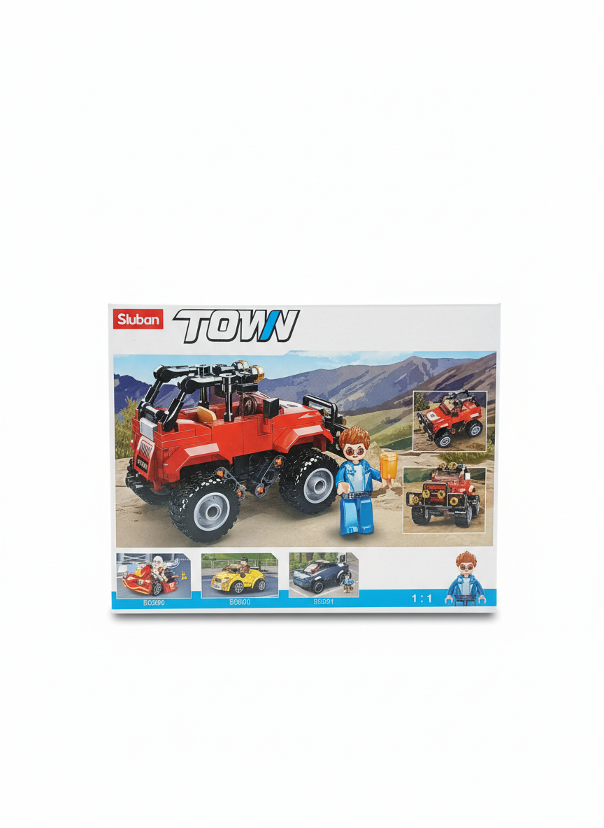 Sluban TOWN Off-Road Adventure Vehicle Building Set