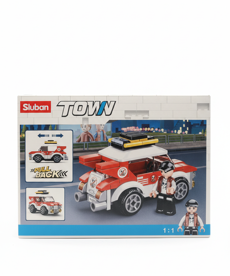 Sluban TOWN Pull Back Car G-232 Building Blocks Set