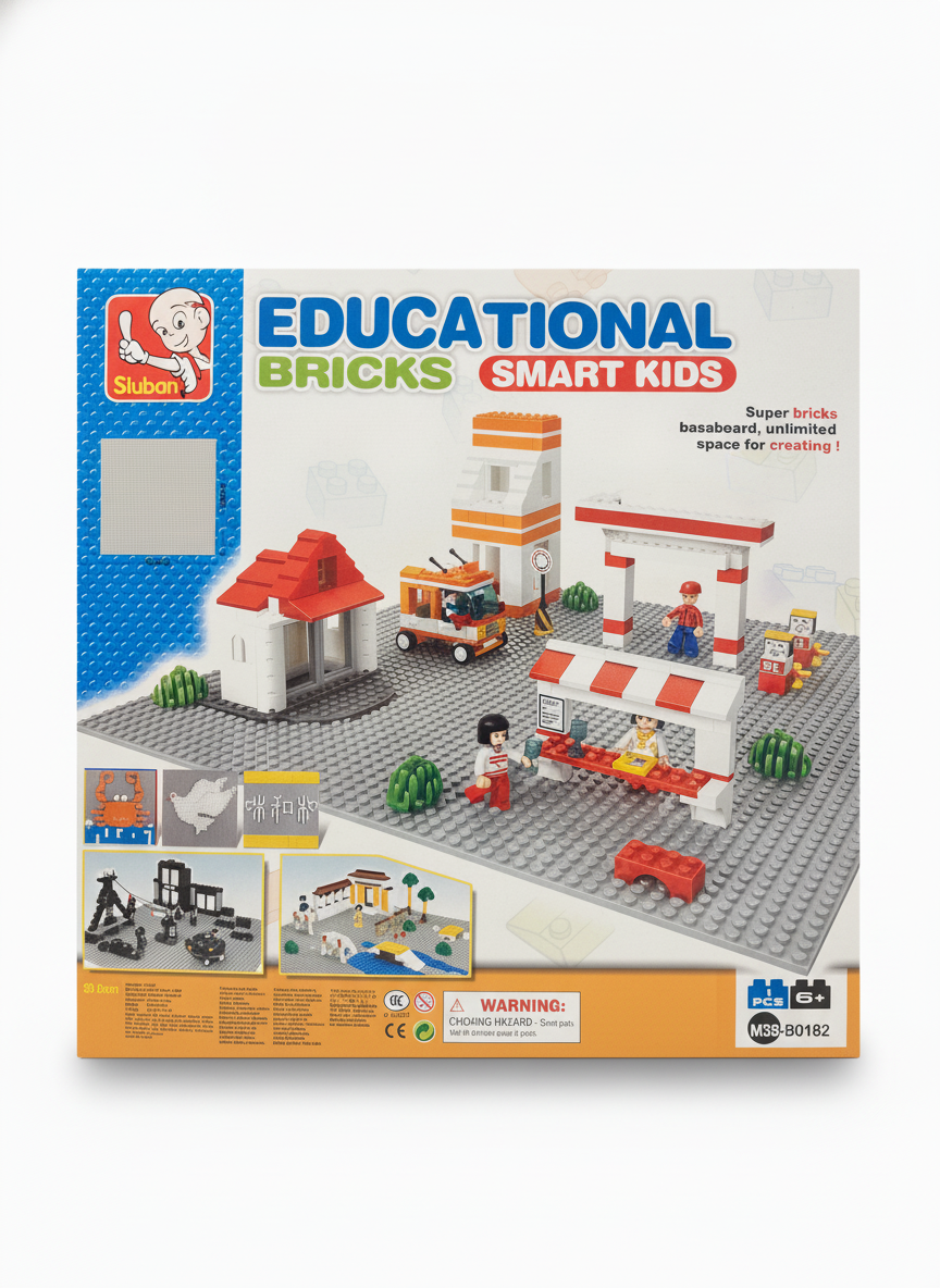 Sluban Educational baseboard Gray