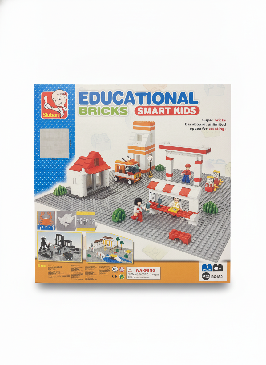 Sluban Educational baseboard Gray