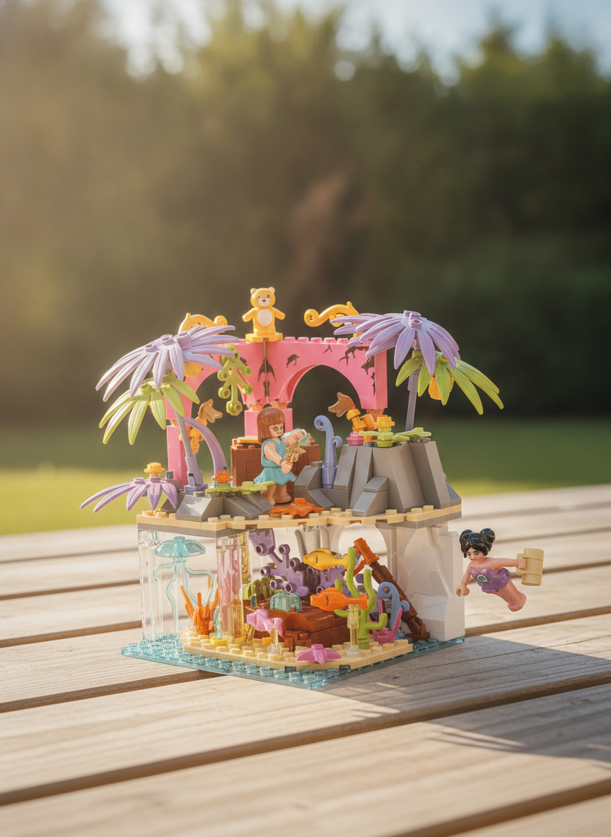 Sluban Girl's Dream Theme Park Treasure Hunt (M38-B1172)