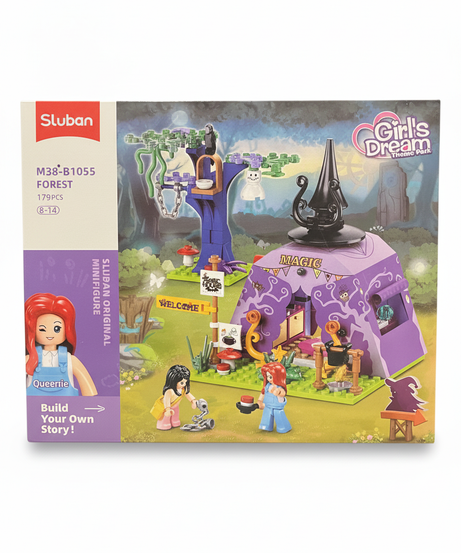 Sluban M38-B1055 FOREST Girl's Dream Theme Park Building Set