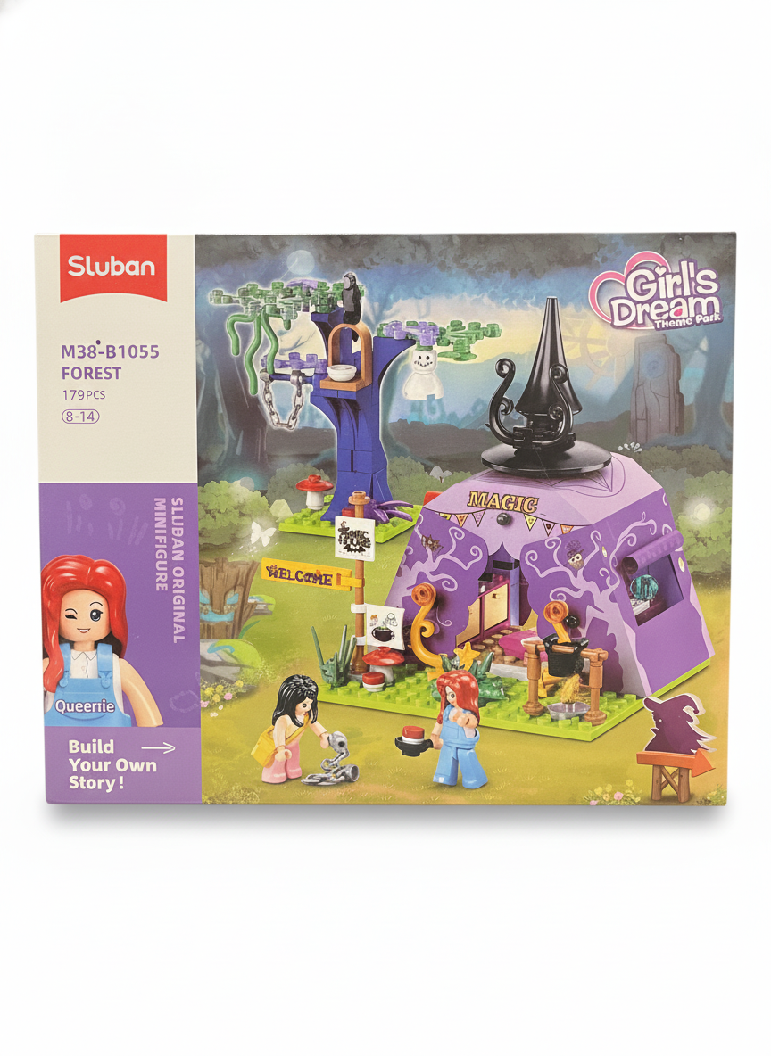 Sluban M38-B1055 FOREST Girl's Dream Theme Park Building Set