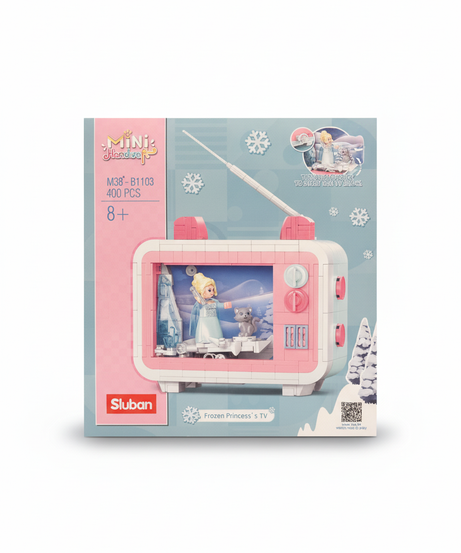 Sluban MINI Handcraft Frozen Princess's TV Building Blocks