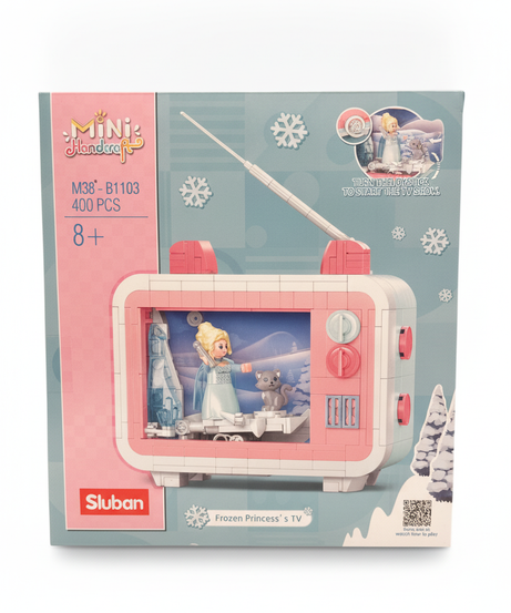 Sluban MINI Handcraft Frozen Princess's TV Building Blocks