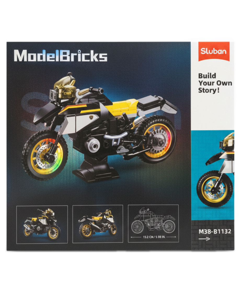 Sluban ModelBricks Motorcycle M38-B1132
