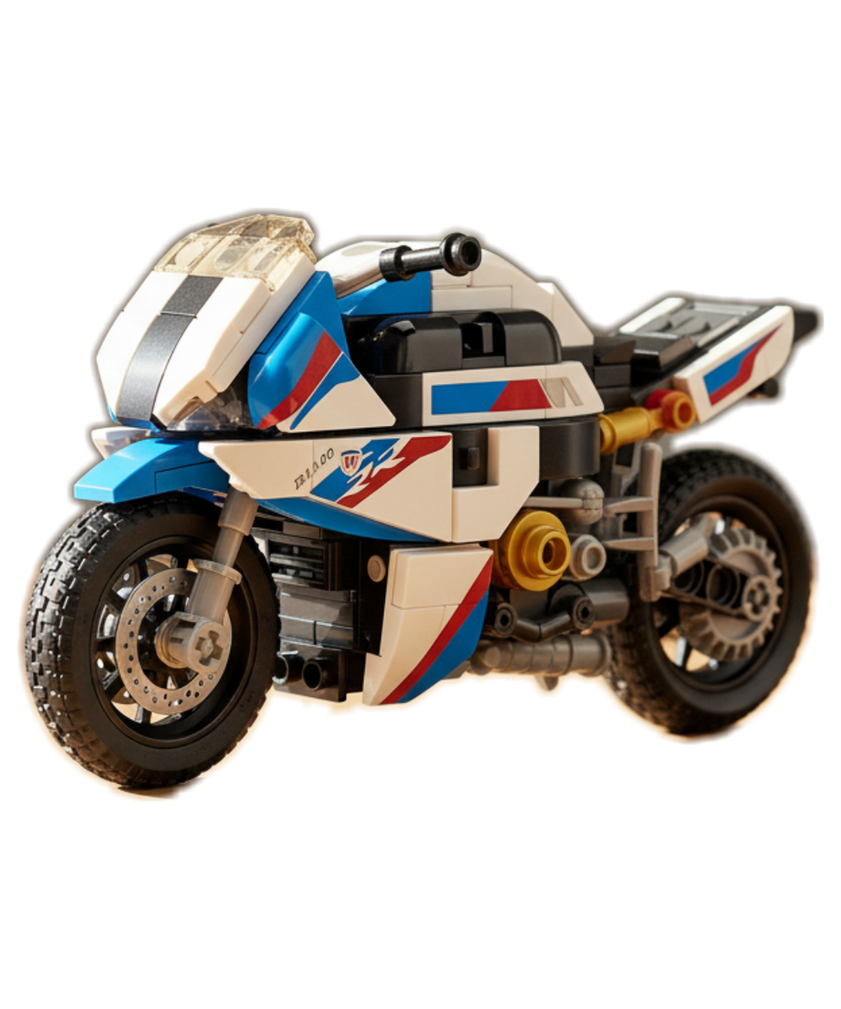 Sluban ModelBricks S1000MS Motorcycle Building Block Set M38-B1129