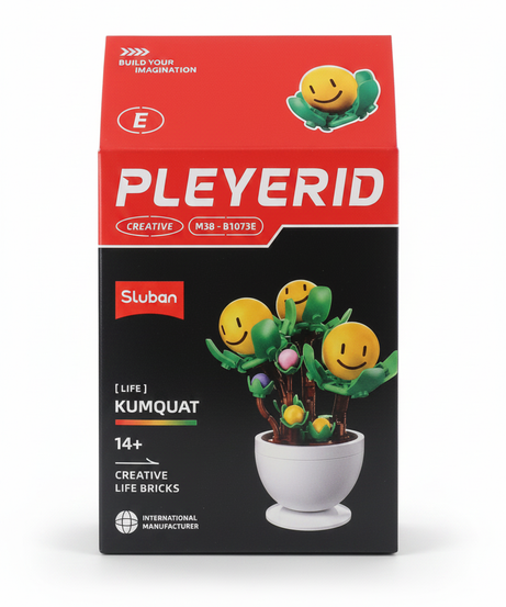 Sluban PLEYERID Creative Life Bricks Kumquat M38-B1073E
